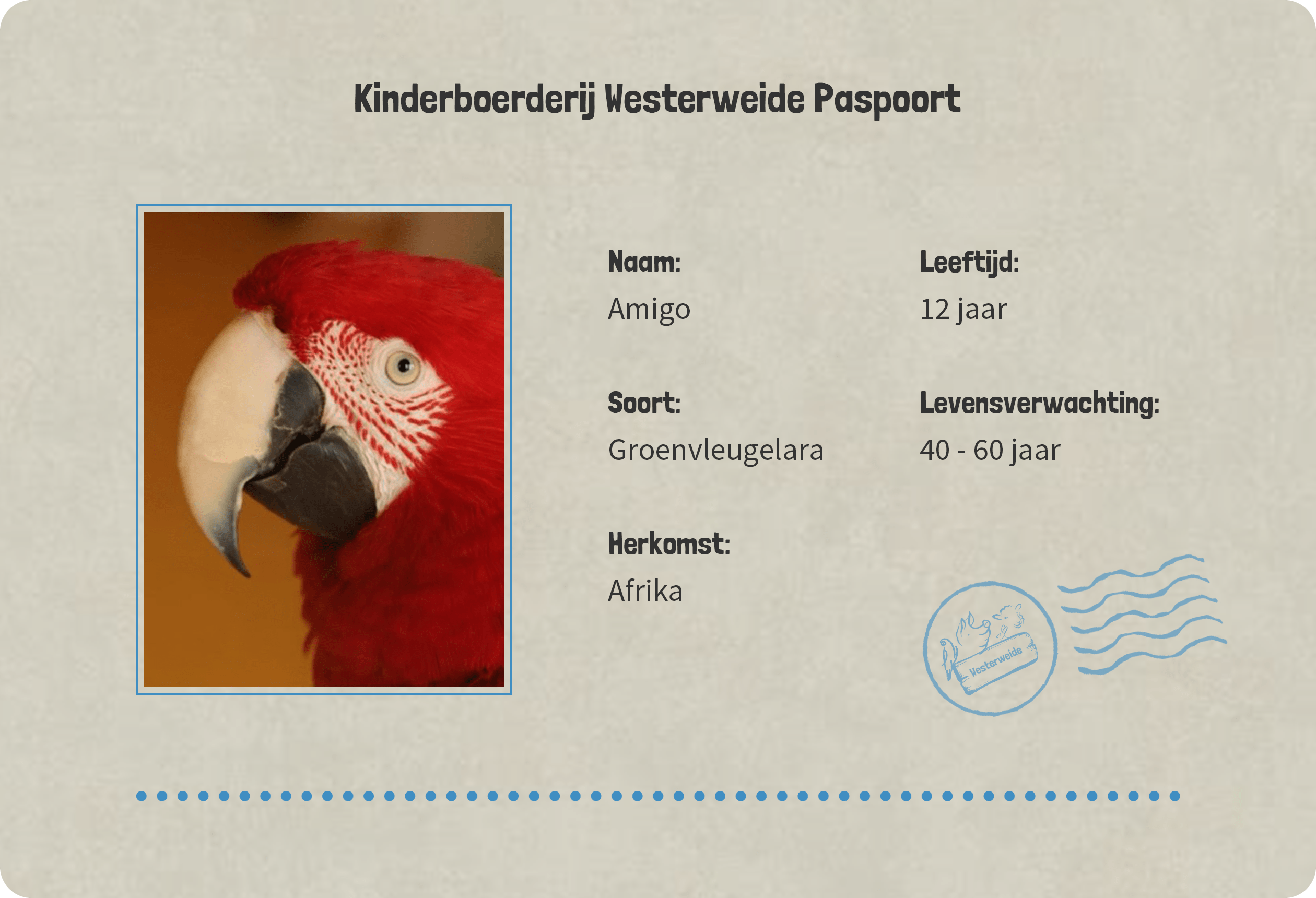 Paspoort Amigo