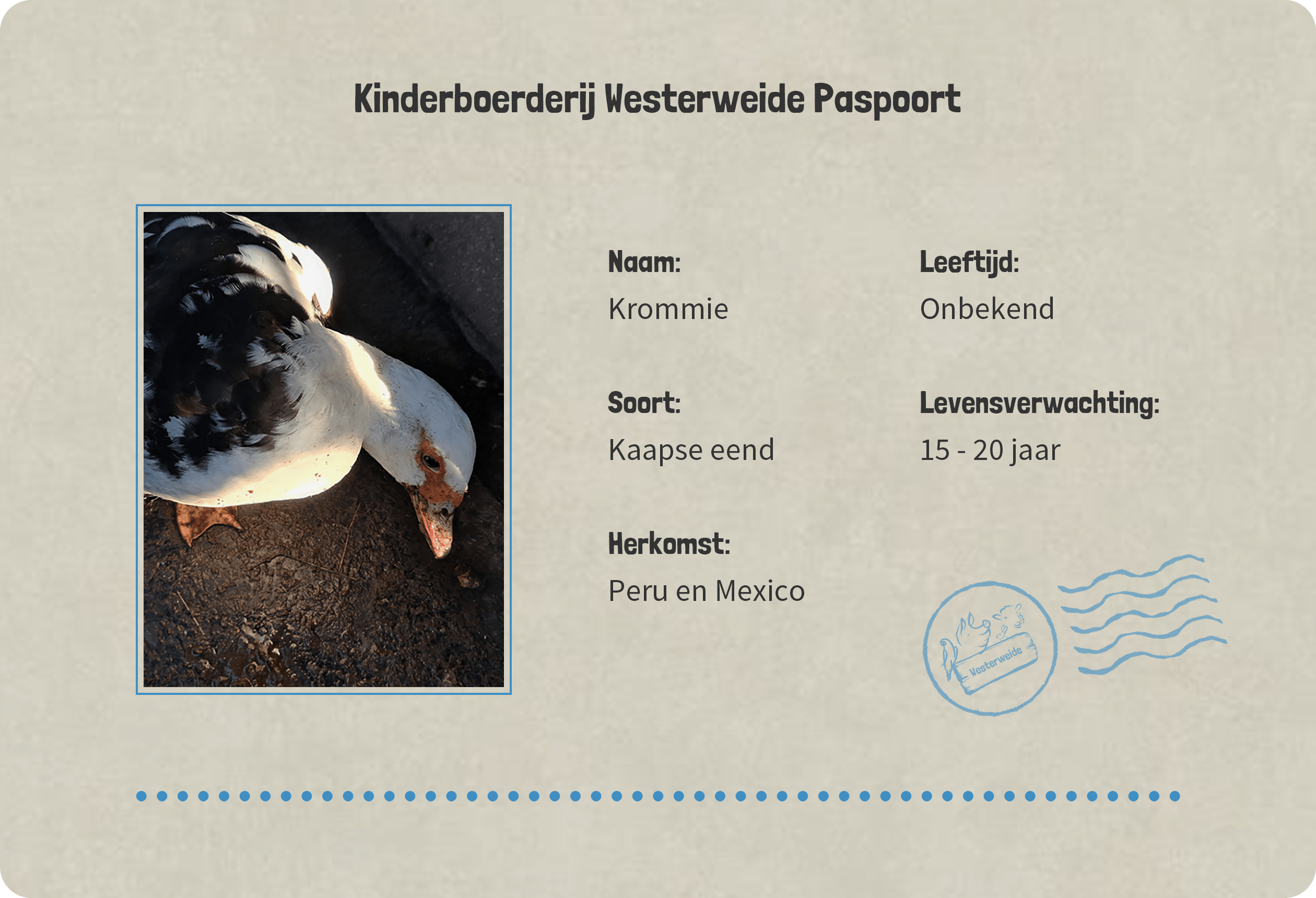 Paspoort Krommie